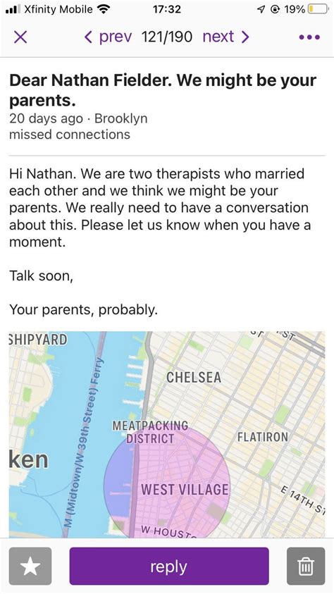 Nyc craigslist missed connections - NEW YORK CITY — A growing dating app gives Craigslist's "missed connections" a serious facelift. Lost and Found riffs off the Craigslist dating page without the creepiness or the blue ...